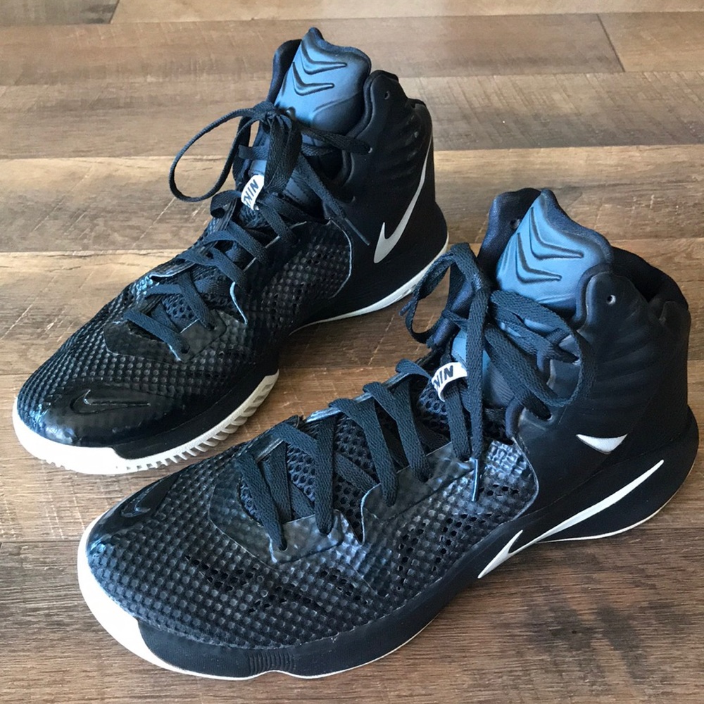 2014 NIKE Zoom 684591-001 Basketball Shoes Sz 13.5